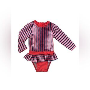 Cat & Jack Size 12 Months One Piece Skirted Swimsuit